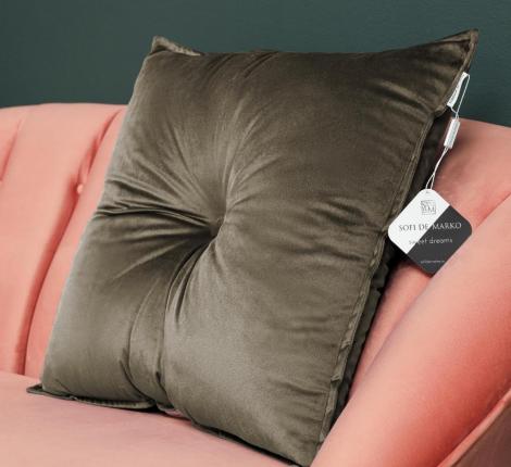 Подушка декоративная "Sofi de Marko" Вивиан (мокко), 55х55