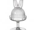 Блюдо на ножке с крышкой "RABBIT FAMILY", 12*12*23,5 см