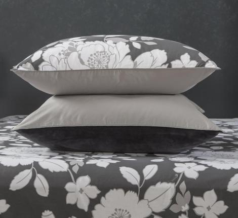 Постельное белье с одеялом "Kazanov.A." Адели (графит платина) Велюр/Egypt Cotton, Евро