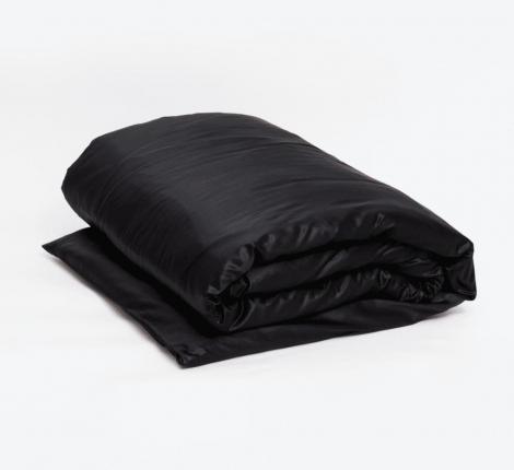 Пододеяльник "DIAMOND BLACK GRASS" Шёлк, 200х220
