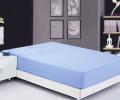 Простынь на резинке Софткоттон голубая (PRMF-1), 90x200