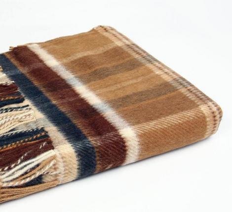 Плед INCALPACA (55% шерсть альпака, 45% шерсть мериноса) PP-18, 170x210