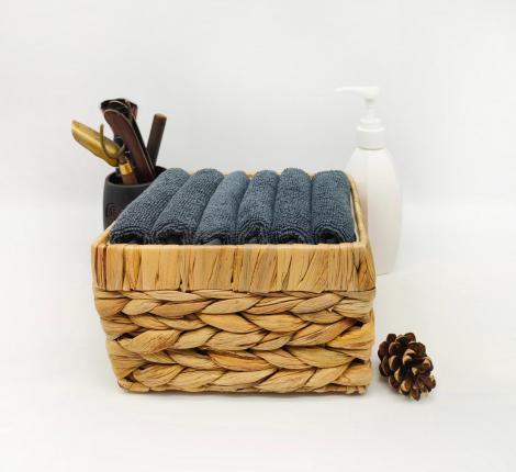 Набор махровых салфеток "Sofi de Marko" Бруна 30х30(6шт), темно-серый