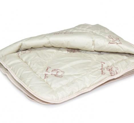 Одеяло детское верблюжья шерсь ЛЮКС облегченное, 110x140