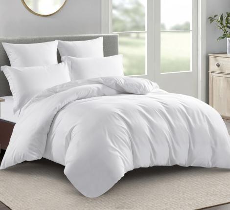 Постельное бельё "KARTEKS" Сатин однотонный SKO-024, Евро