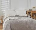 Покрывало велюровое "ROMANCE" JOY JH-01 Beige, 220х240