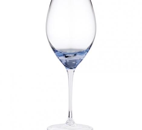 Набор бокалов для вина 2 штуки "BUBLES" BLUE, 580 мл