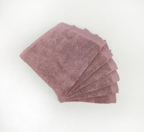 Набор махровых салфеток "Sofi de Marko" Бруна 30х30(6шт), пепел роза