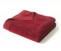 Полотенце махровое "Blanc des Vosges" UNI GRIOTTE (вишневый), 40х60
