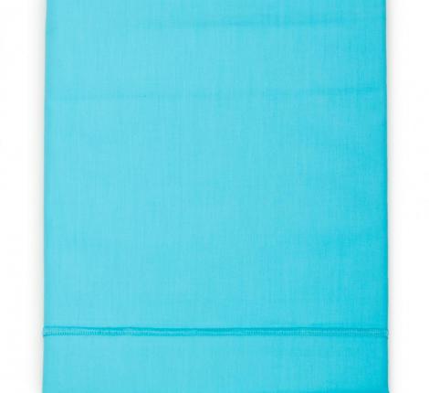 Наволочка "Blanc des Vosges" перкаль 50х70, caraibes (бирюзовый)