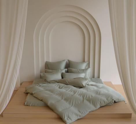 Простыня "OLIVE BRILLIANT GRASS" Тенсел, 180х240