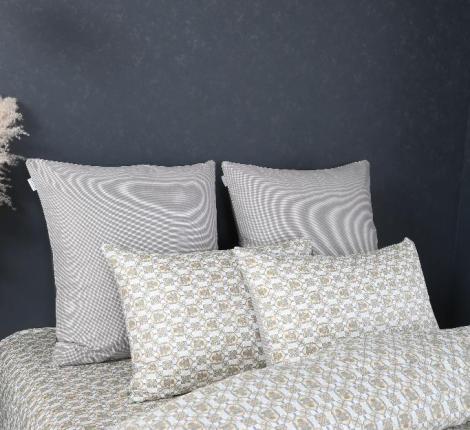 Постельное белье с одеялом "Kazanov.A." Даллас (графит деним) Велюр/Egypt Cotton, Евро