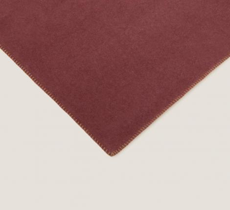 Плед Frati "SOFT VISCOSE" BORDEAUX (бордовый), 130x160