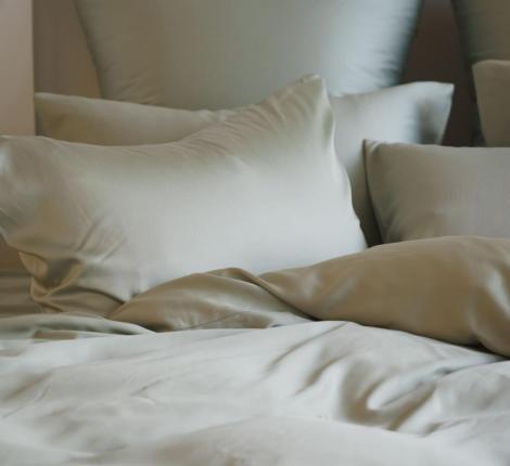 Простыня "OLIVE BRILLIANT GRASS" Тенсел, 180х240