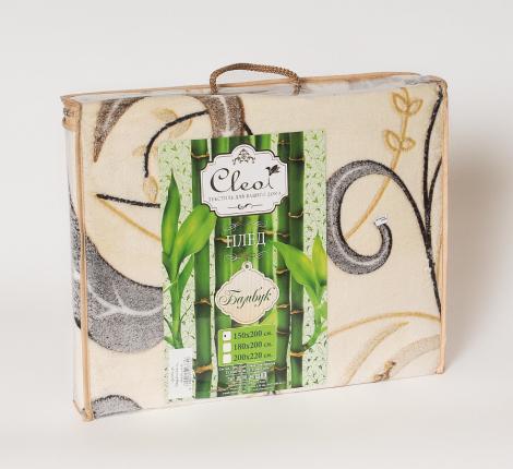 Плед "Cleo" БАМБУК 200/228-pb Микрофибра, 200х220