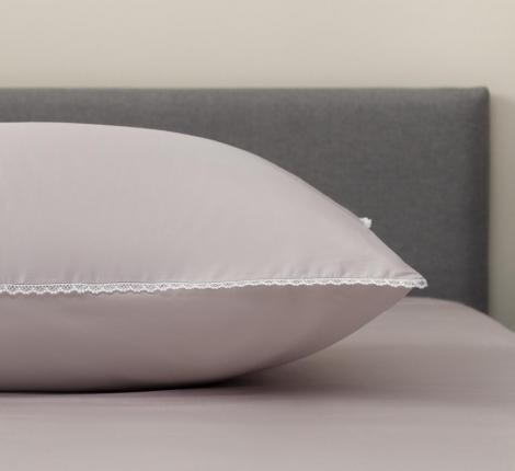 Постельное белье "Sofi de Marko" Милла (серо-лиловая) Сатин, Семейный