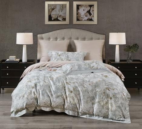 Постельное белье "Asabella" 2269-6 Фланель, Евро