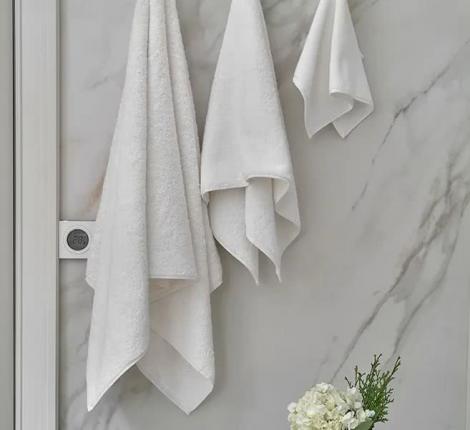 Полотенце микрокоттон Luxberry "TEDDY" 70x140, белый