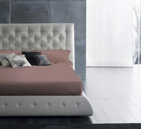 Простыня на резинке "Primavelle" Сатин ДеЛюкс 180х200, Марсала