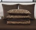 Постельное белье с одеялом "Sofi de Marko" Роберто №4 Велюр/Сатин, Семейный