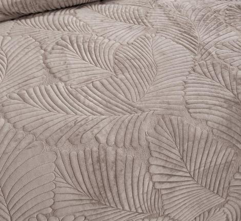 Покрывало "Sofi de Marko" Ноэль (бежевый) Велюр, 160х220