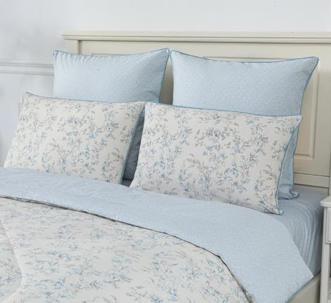 Постельное белье с одеялом "Sofi de Marko" Ришелье №62 Сатин, 1,5 спальный