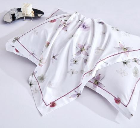 Постельное белье "Asabella" 2183-6 Мако-Сатин, Евро