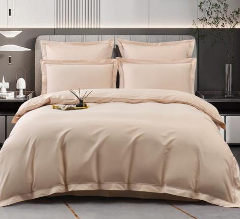 Постельное белье "Sofi de Marko" Изольда (карамель) Сатин ДеЛюкс, Евро