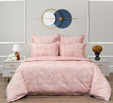 Постельное белье "Sofi de Marko" Стефани (пудра) Сатин, Евро