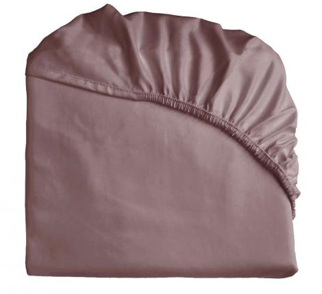 Простыня на резинке "Primavelle" Сатин ДеЛюкс 180х200, Марсала