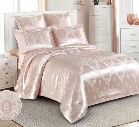 Постельное белье "Cleo" Satin Jacquard  41/215-SG Жаккард, Семейный