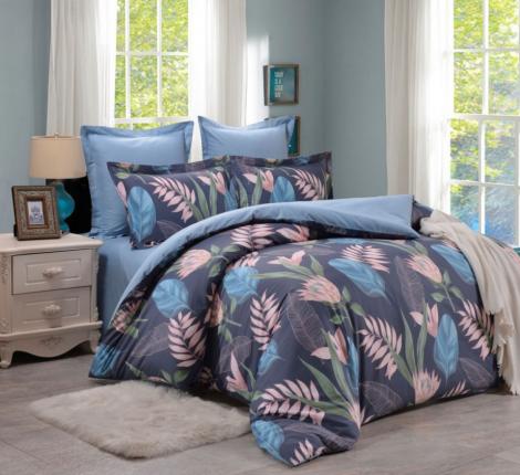 Постельное белье "Valtery" C-405 Сатин, Семейный