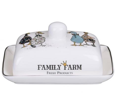 Маслёнка "FAMILY FARM", 17*14*7,5 см