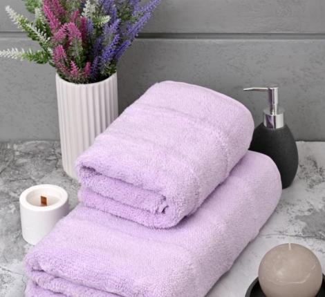 Полотенце микрокоттон AMBIELLA "PIRIN" 70x140, лиловый
