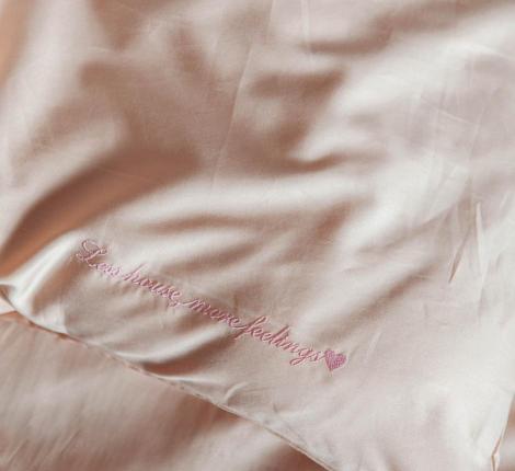 Постельное бельё Luxberry "DAILY BEDDING" Cатин ДеЛюкс Семейный, бежевая пудра