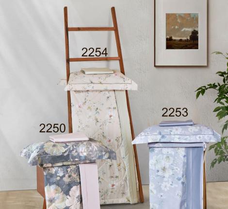 Постельное белье с одеялом "Asabella" 2253-OSPS Мако-Сатин, 1,5 спальный