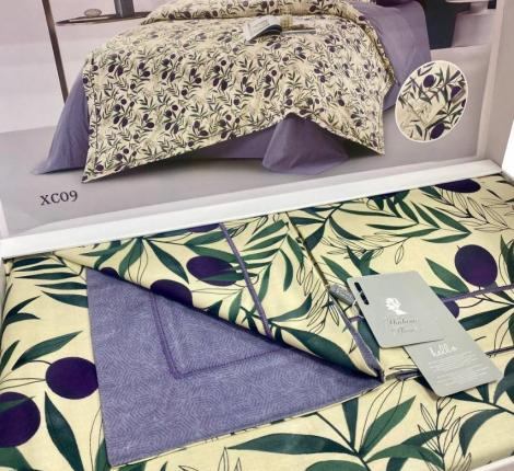 Постельное бельё Madame Plumes "LAVENDER LULLABY" XC-09 Сатин, Евро