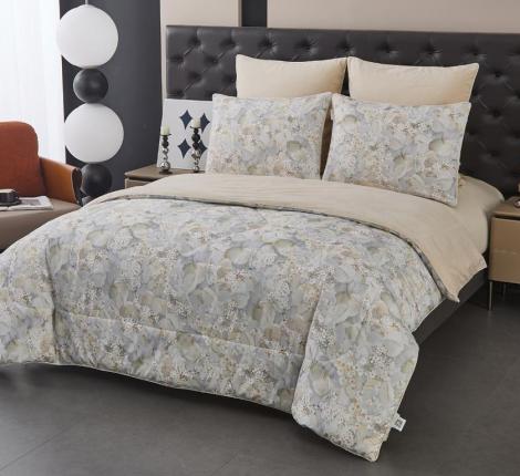 Постельное белье с одеялом "Sofi de Marko" Рикардо №4 Велюр/Сатин, Евро