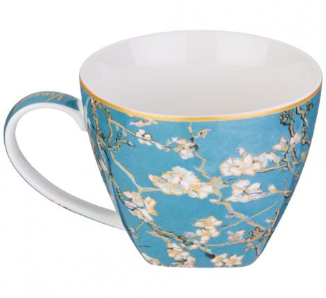 Чайный набор "ЦВЕТУЩИЙ МИНДАЛЬ" (В. ВАН ГОГ) на 4 персоны, 8 предметов (250 мл)