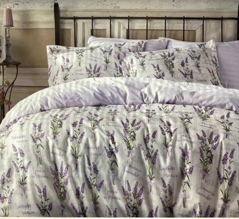 Постельное бельё "Maison D'or" LAVANDE 3D Сатин, Евро