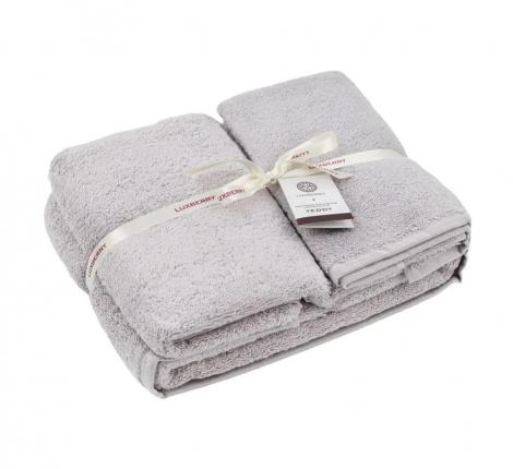 Полотенце микрокоттон Luxberry "TEDDY" 50х100, серый