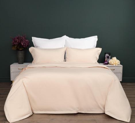 Постельное бельё "Sofi de Marko" Беллини (кремовый) Сатин ДеЛюкс, Евро