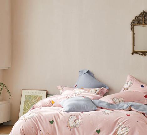 Постельное белье "Cristelle" Amante AM04-152 Сатин, Евро