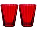 Набор стаканов для воды 2 штуки "LOTUS RED", 290 мл