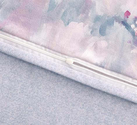 Постельное бельё "KARTEKS" жаккардовый сатин АКВАРЕЛЬ CVP 01, 2 спальный