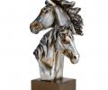 Фигурка декоративная "БЮСТ ЛОШАДЕЙ", 19*9,3*28,5 см