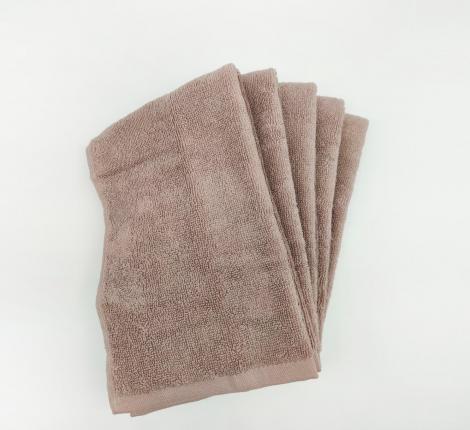 Набор махровых салфеток "Sofi de Marko" Дэйзи 30х50-5шт., капучино