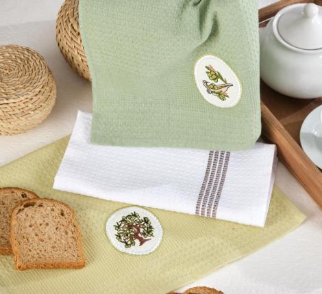 Салфетки вафельные "METEOR" 40*60 (3 шт.) APLIKA ZEYTIN