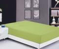 Простынь на резинке Софткоттон салатовая (PRMF-7), 180x200