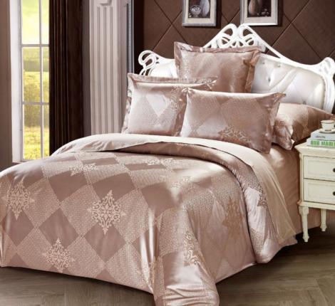 Постельное белье "Valtery" JC-72 Жаккард, Евро